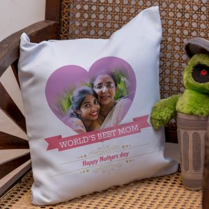 "World's Best Mom" Cushion Cover