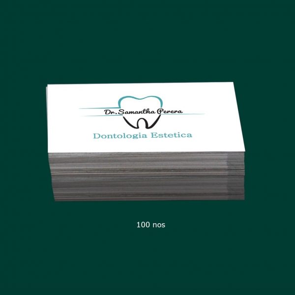 Dentist's Visiting Card - Set of 100 - Image 4