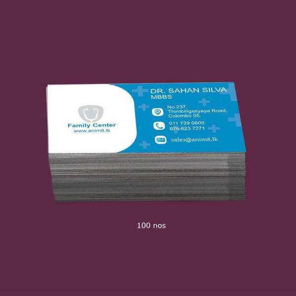 Visiting Card for General Physician - Set of 100 - Image 5