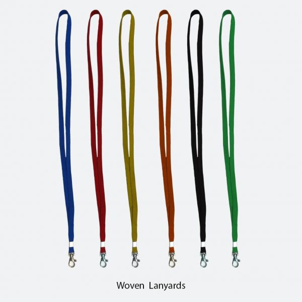 Poly Silk and Woven Lanyards - Image 4
