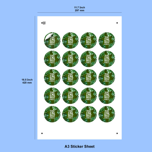 A3 Half Cut Sticker Prints - Image 4