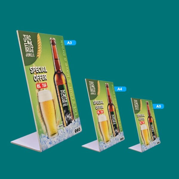 L Stand Menu - A3, A4 and A5 - Image 3