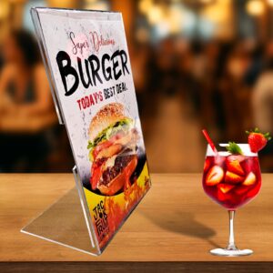Transparent Plastic Stand