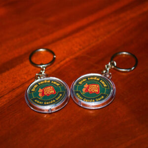 Hang In There LCC Key Tag