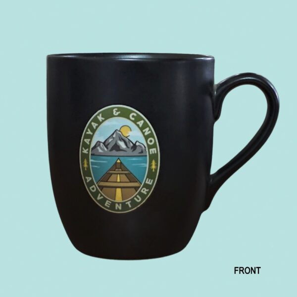 Black Cone Mug - Image 2