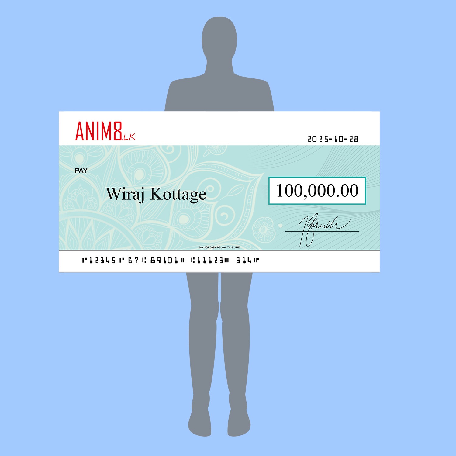 Dummy Cheque - Image 2