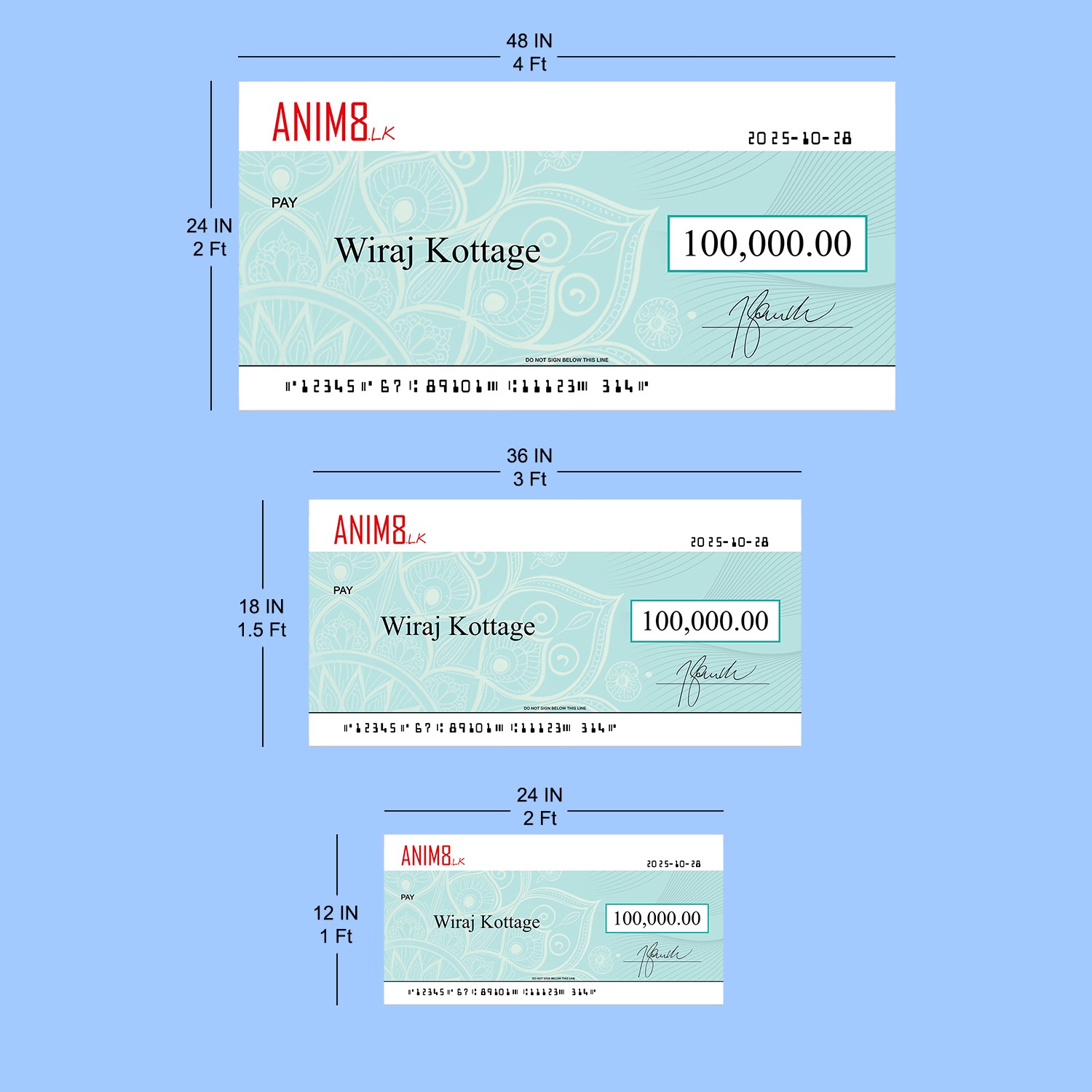 Dummy Cheque - Image 5