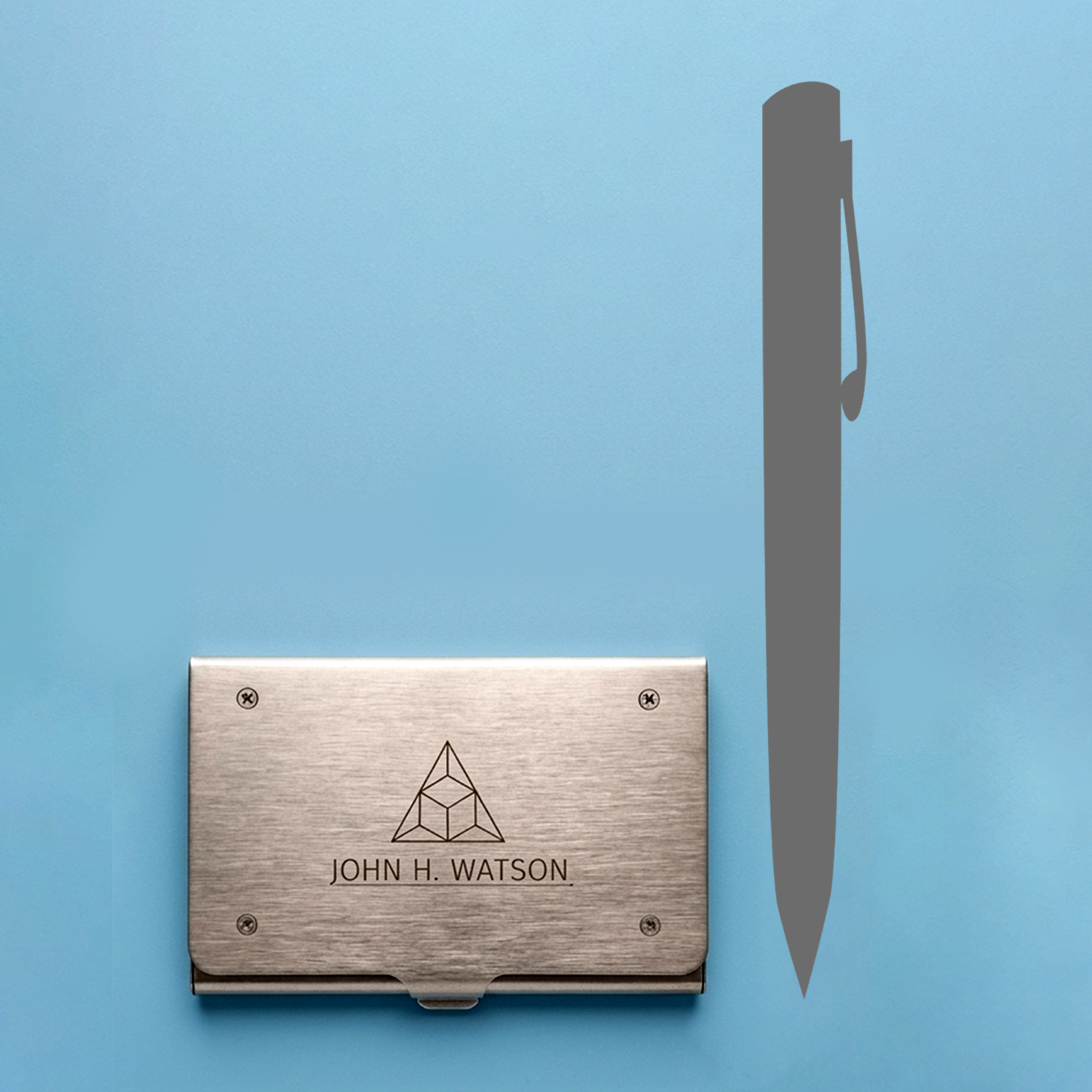 Metal Visiting Card Holder - Image 4
