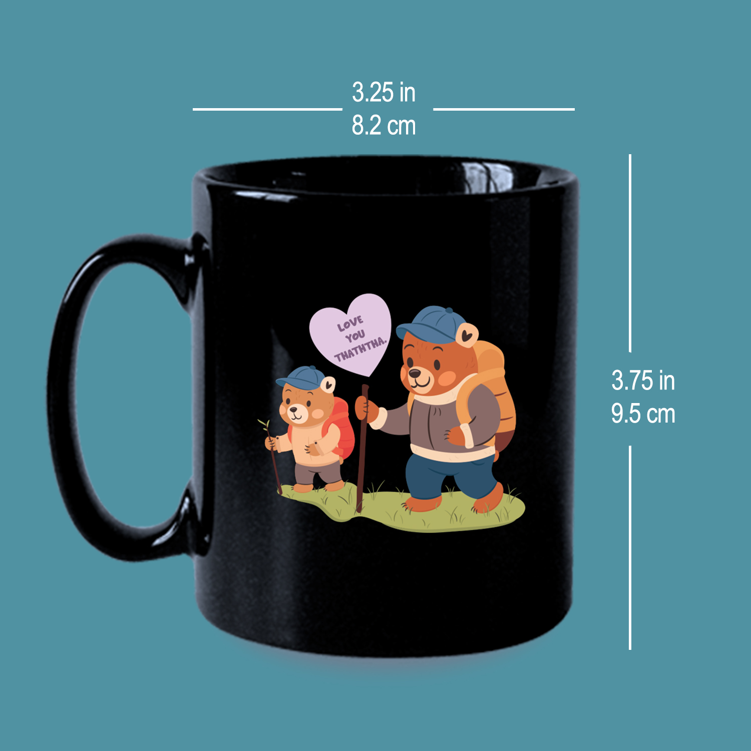 Love You Thaththa Mug - Image 3
