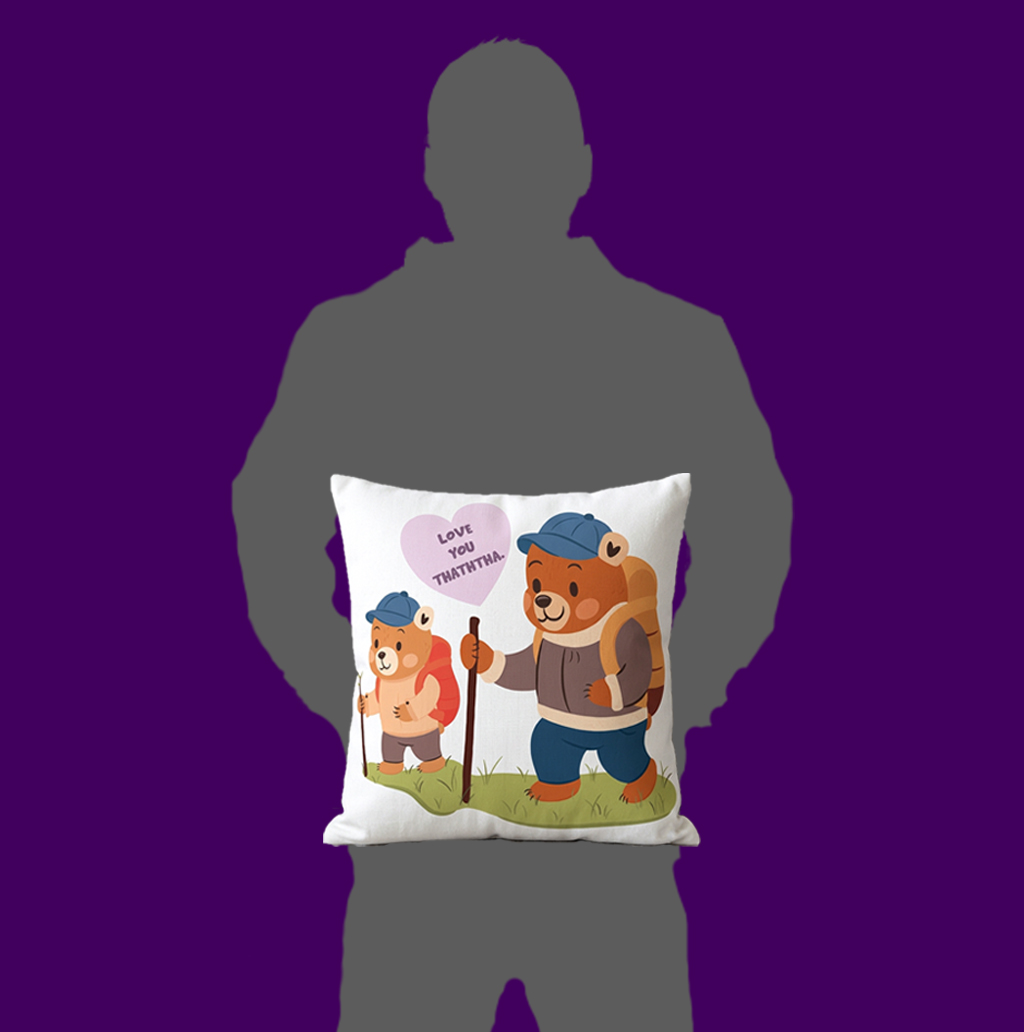 Love You Thaththa Cushion Cover - Image 4