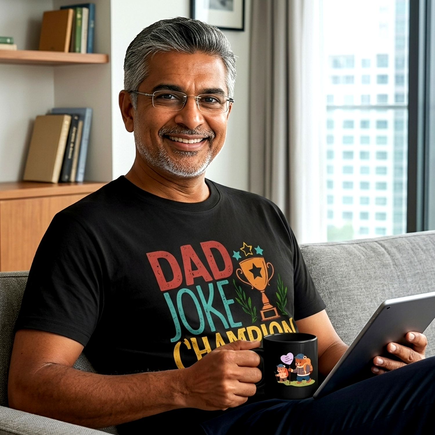 Dad Joke Champion T Shirt