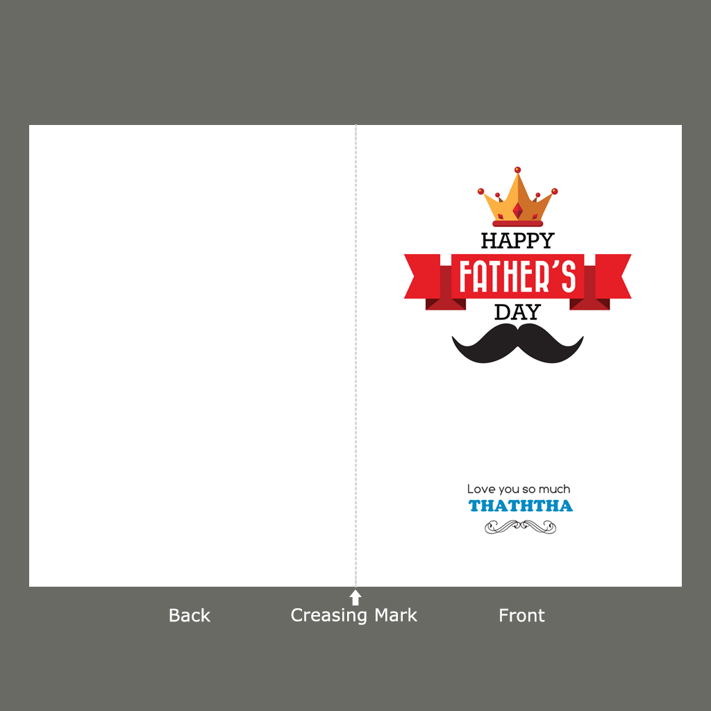 Happy Father's Day Greeting Card - Image 4