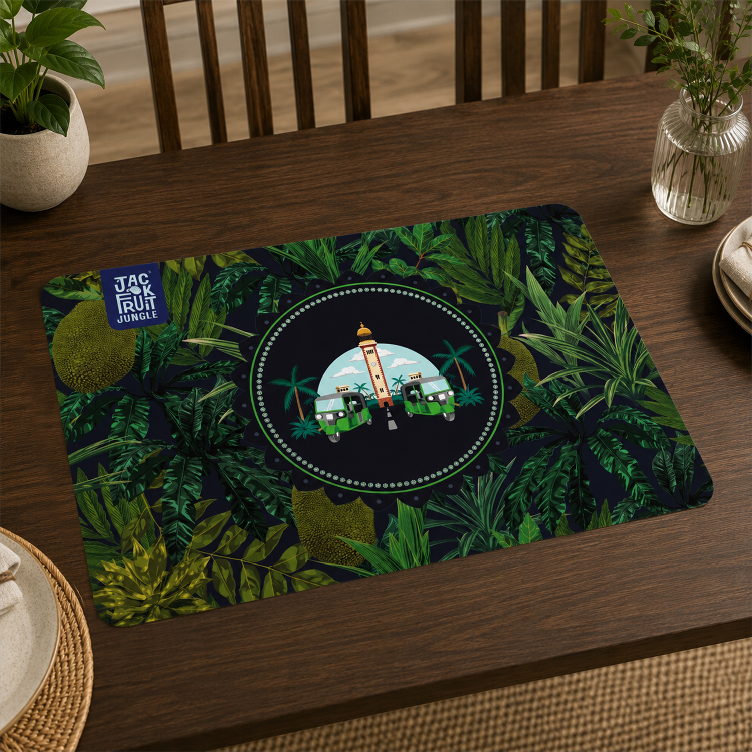 Modern Dining Table Mat - Custom Printed