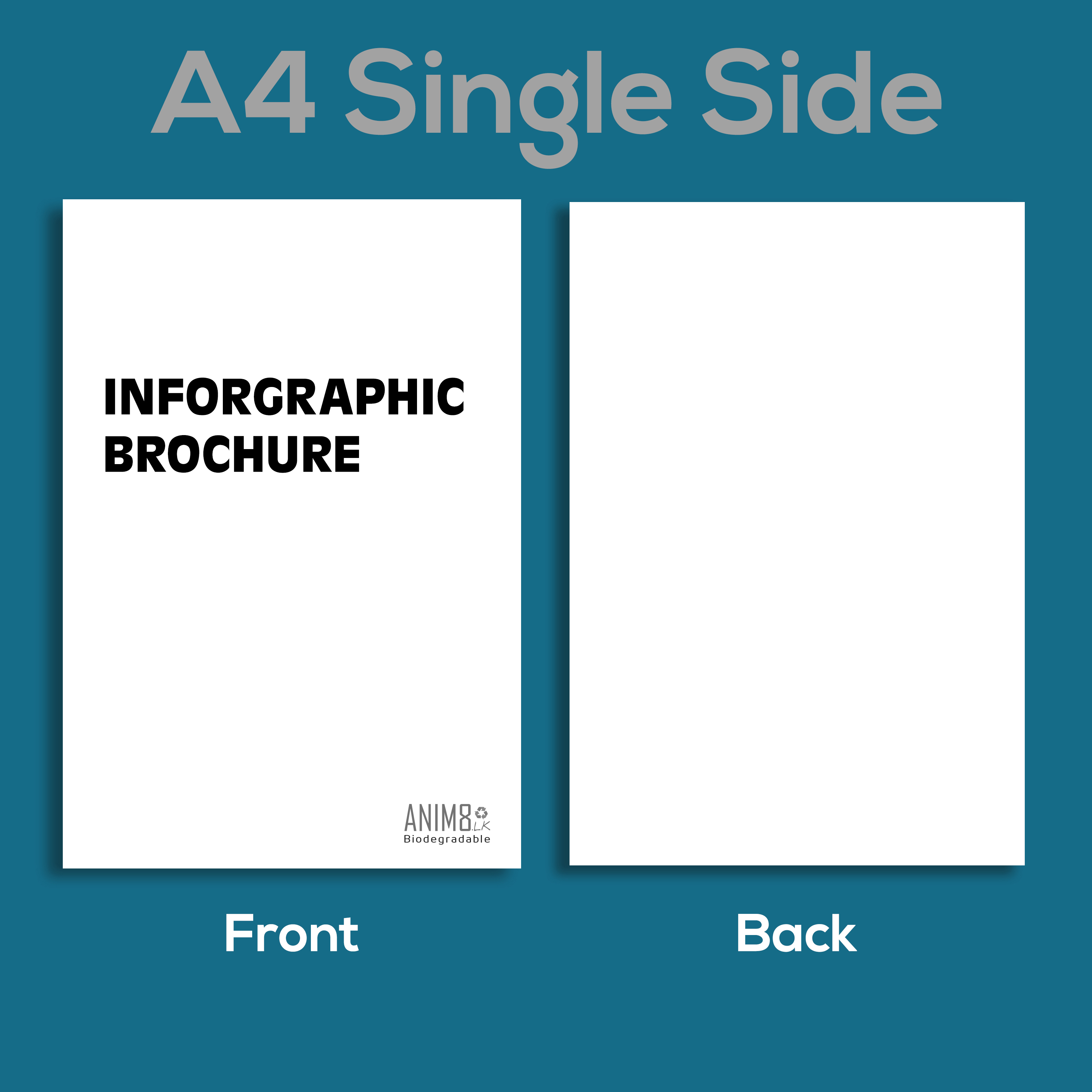 A4 Black & White Prints — Single Side